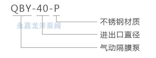 QBY氟塑料氣動(dòng)隔膜泵型號(hào)意義 QBY氟塑料氣動(dòng)隔膜泵型號(hào)意義